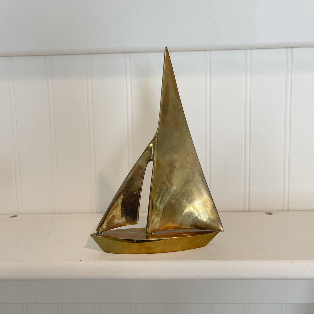 Brass boat